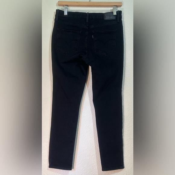 Levi’s Black Skinny Jeans SIZE 28 - Picture 2 of 4